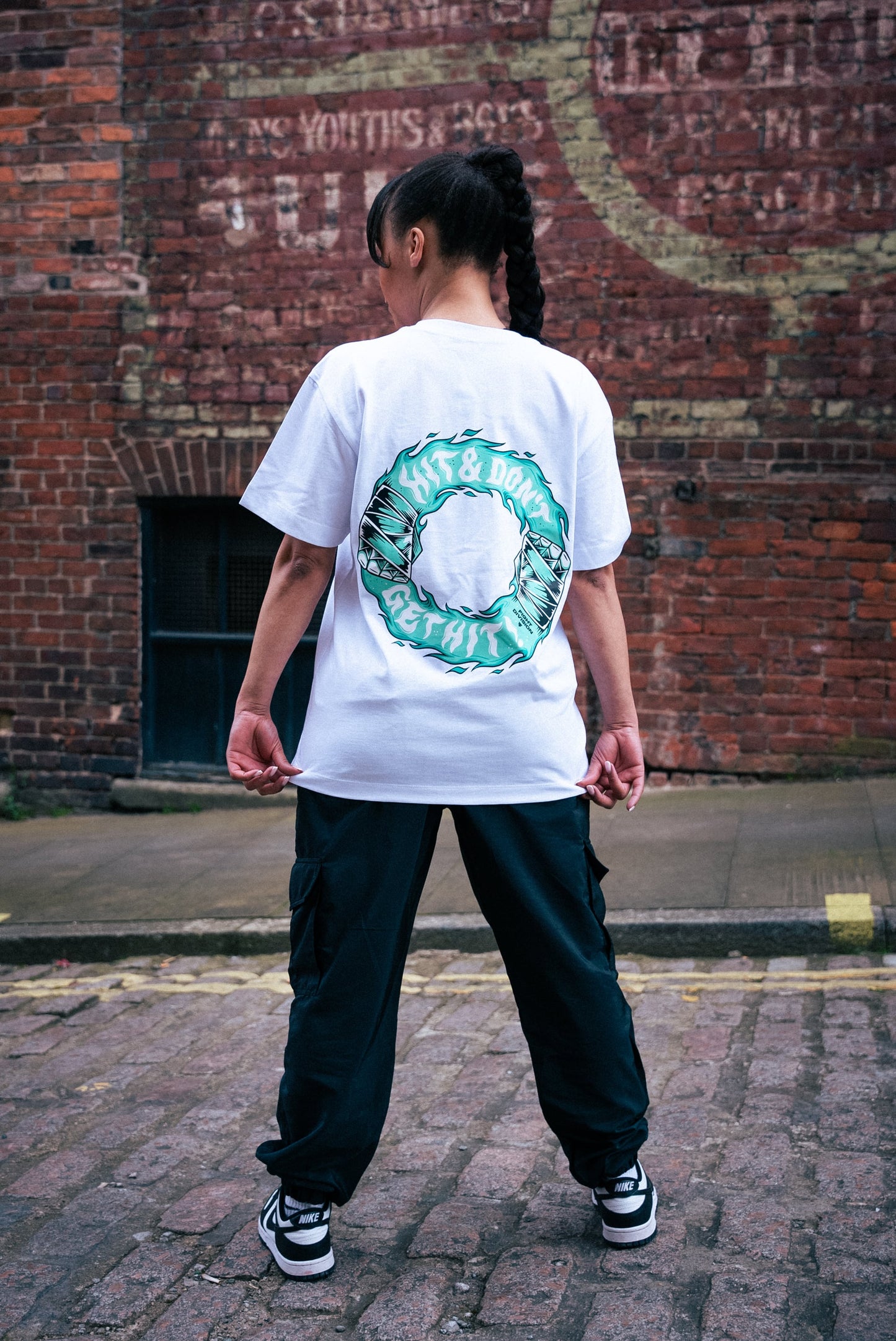 Hit & Don't Get Hit White T-Shirt