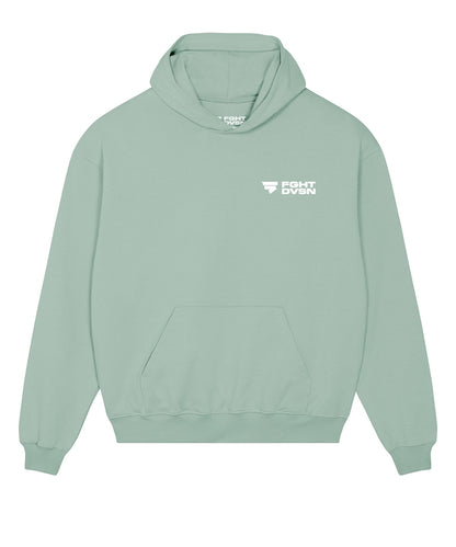 Obsessed with Progress Heavyweight Hoodie - Aloe