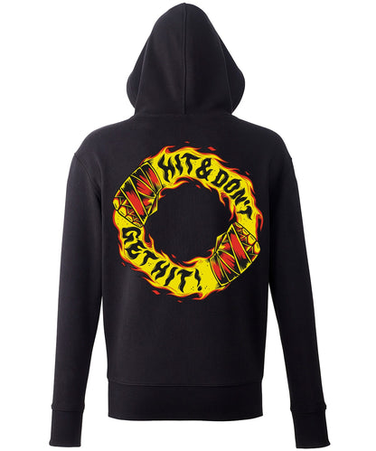 Hit & Don't Get Hit - Black Hoodie