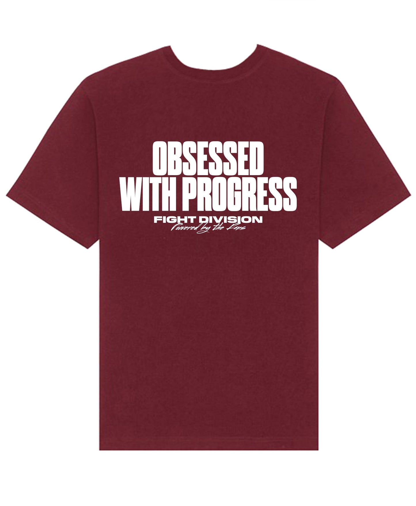 Obsessed with Progress Organic T-Shirt - Old School Red