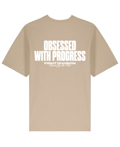 Obsessed with Progress Organic T-Shirt - Old School Red