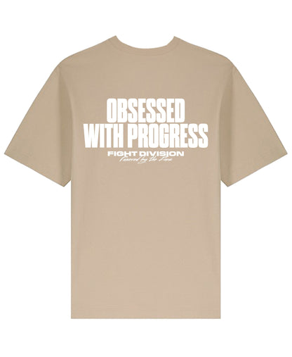 Obsessed with Progress Organic T-Shirt - Sugar Ray Orange