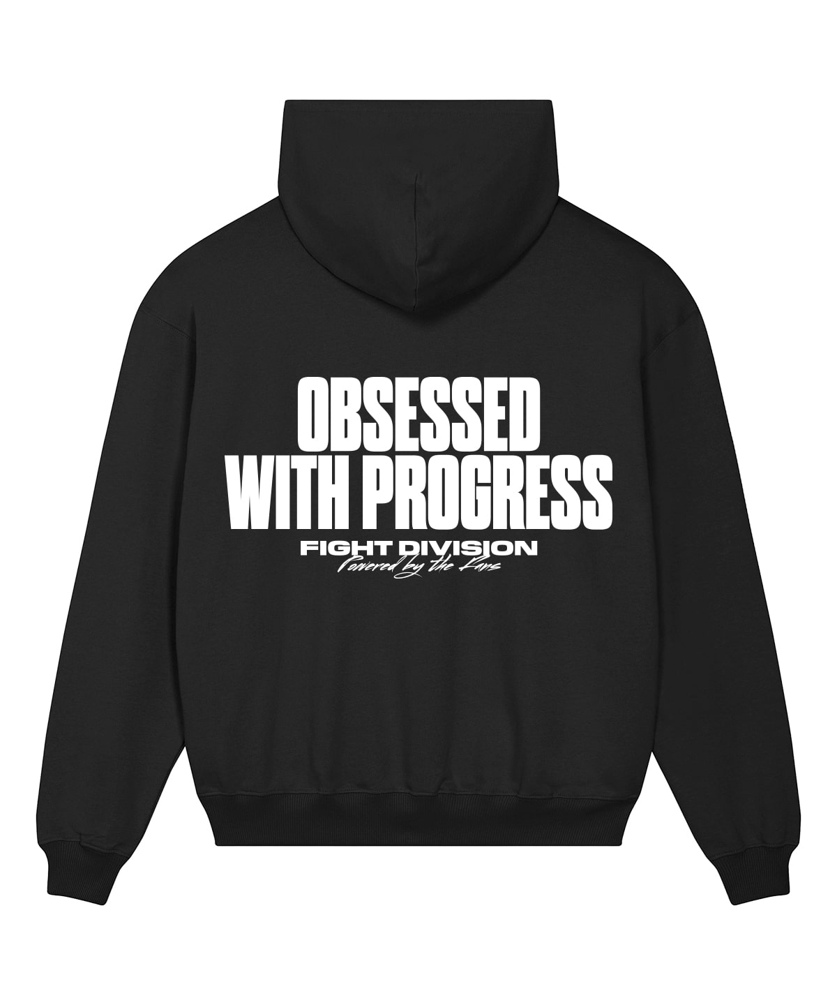 Obsessed with Progress Heavyweight Hoodie - Flat White