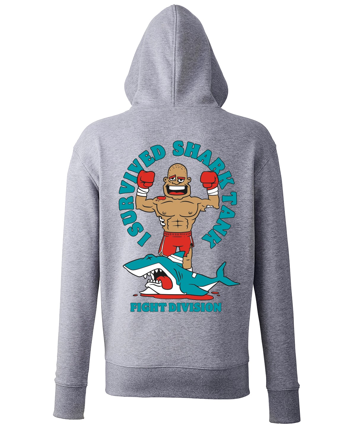 I Survived Shark Tank - Heather Grey Hoodie