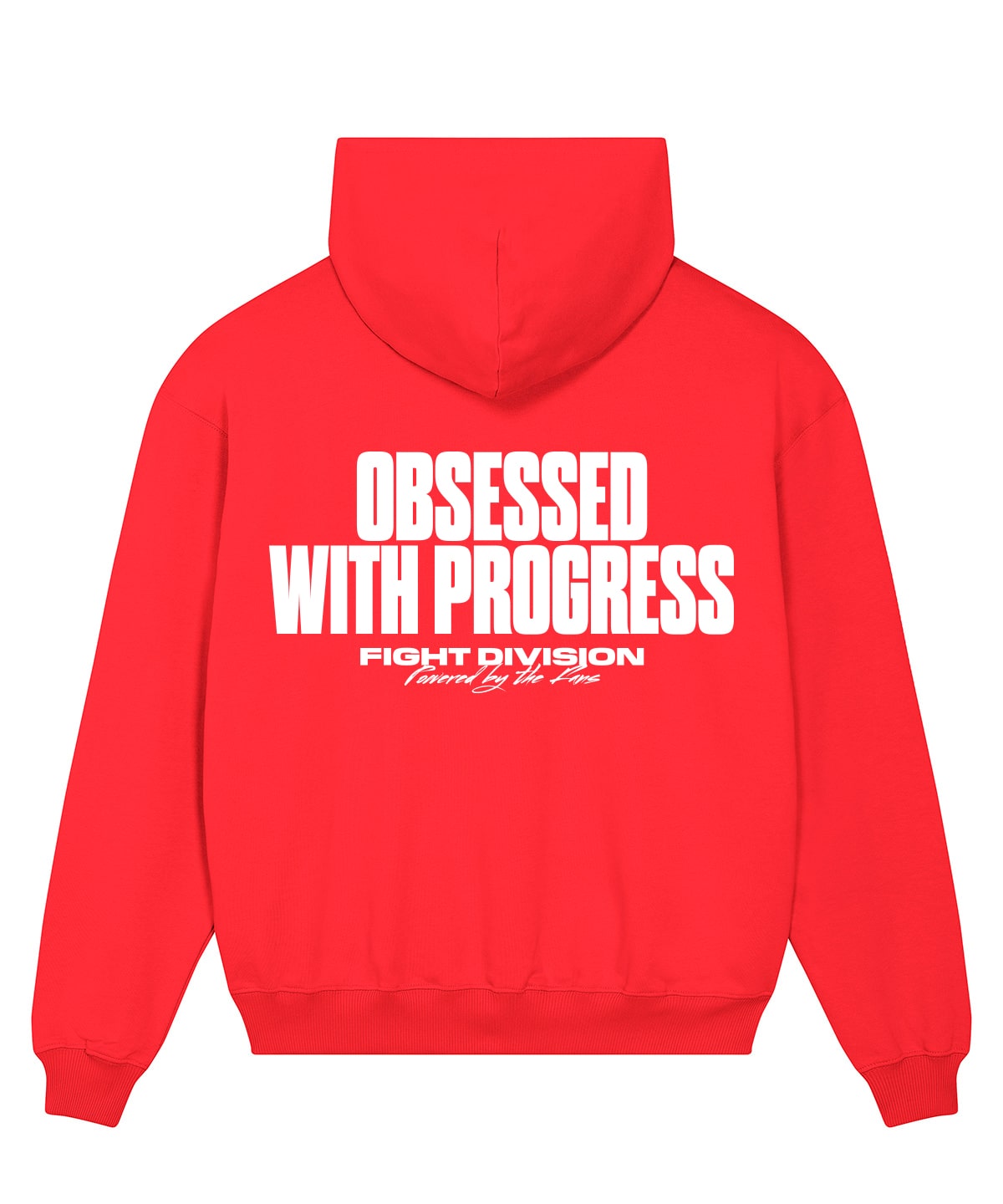 Obsessed with Progress Heavyweight Hoodie - Black