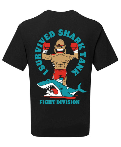 I Survived Shark Tank - Sparring Black T-Shirt