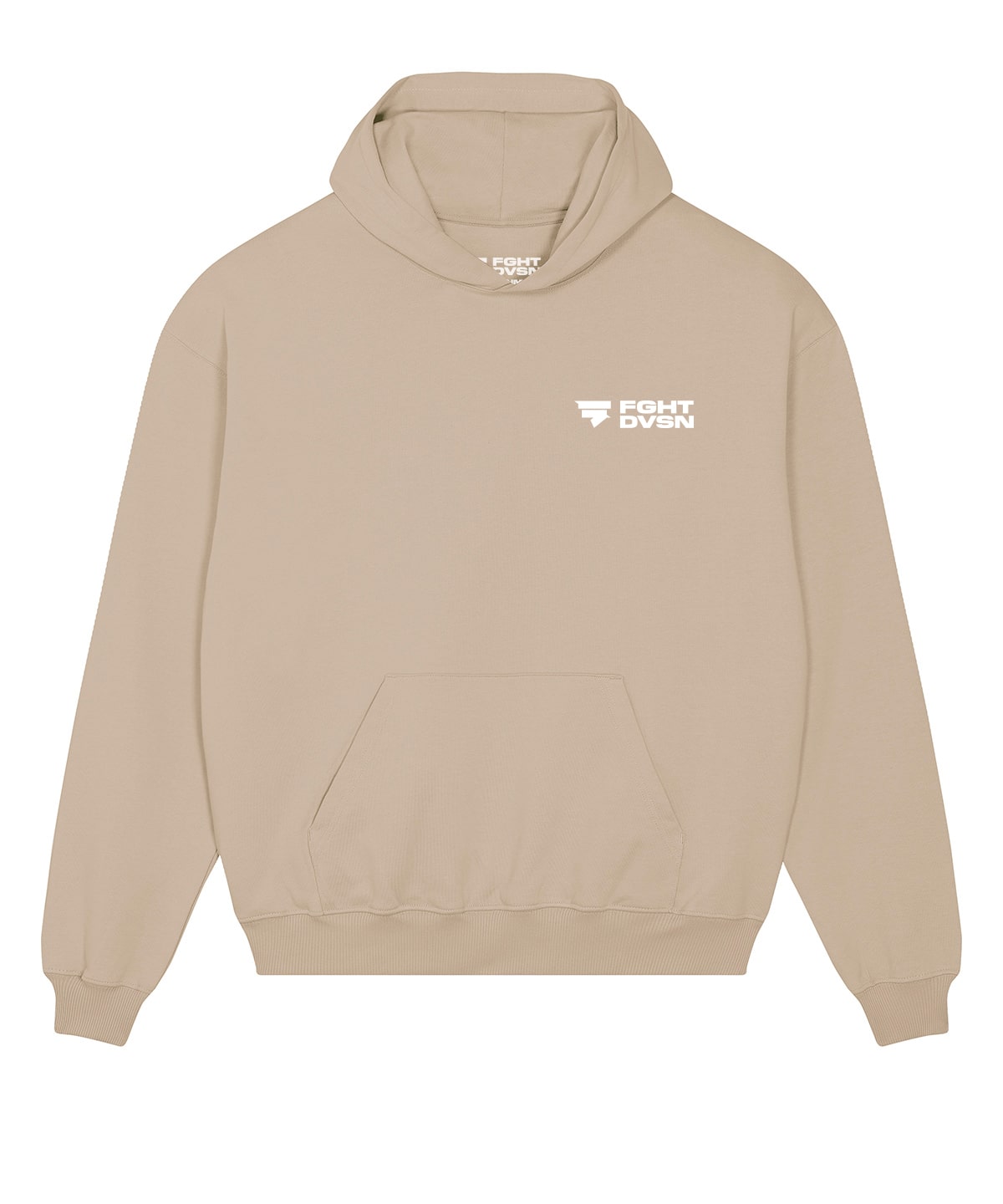 Obsessed with Progress Heavyweight Hoodie - Flat White