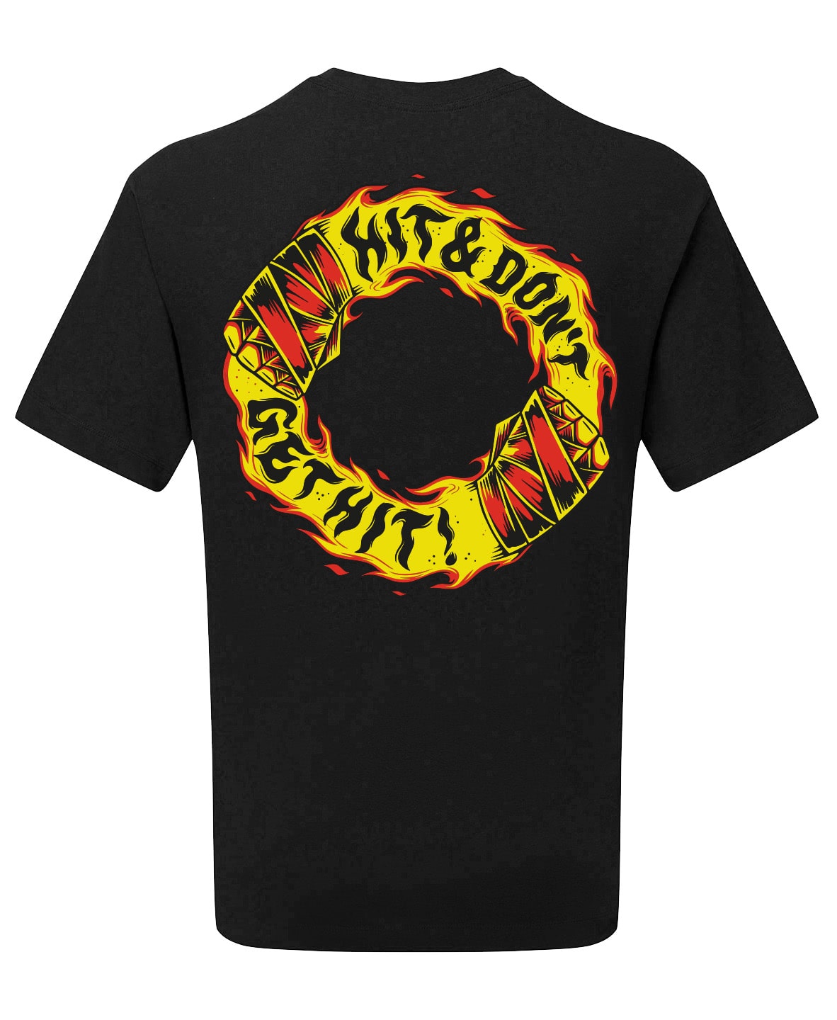 Hit & Don't Get Hit Black T-Shirt