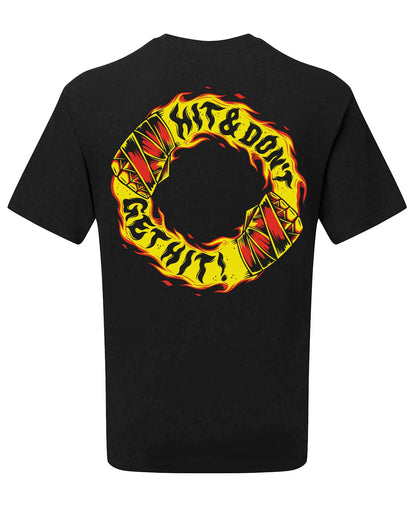 Hit & Don't Get Hit Black T-Shirt