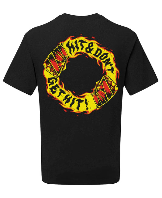 Hit & Don't Get Hit Black T-Shirt