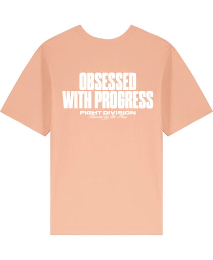 Obsessed with Progress Organic T-Shirt - Old School Red