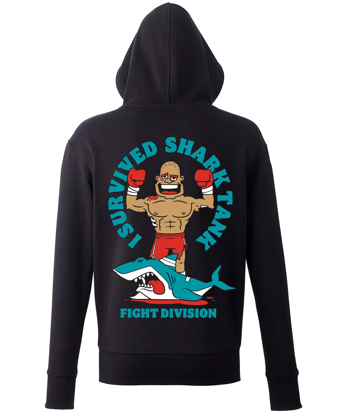 I Survived Shark Tank - Black Hoodie