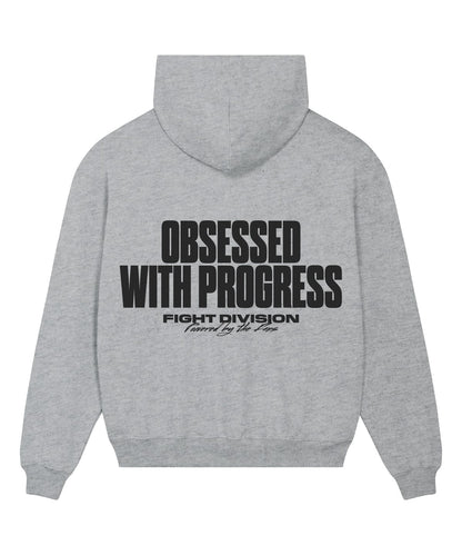 Obsessed with Progress Heavyweight Hoodie - Aloe