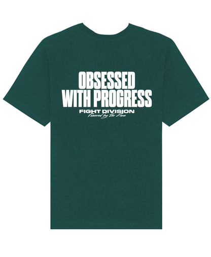 Obsessed with Progress Organic T-Shirt - Blue Corner