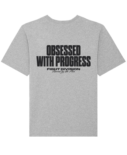 Obsessed with Progress Organic T-Shirt - Old School Red